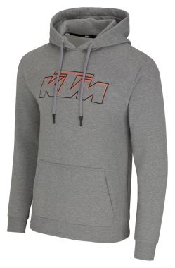 KTM ESSENTIAL HOODIE LIGHT GREY MELANGE XS