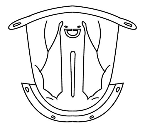 KTM ST 501 CROWN PADDING