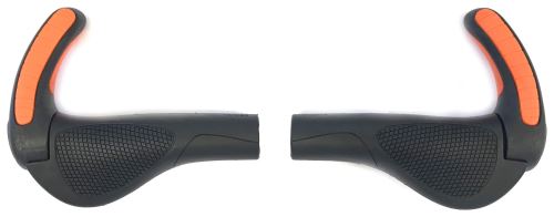 ERGON GRIPS GP30SD WITH BAREND BLACK / ORANGE