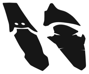 KTM MUD PROTECTION STICKER