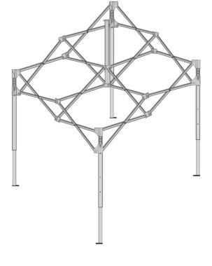 KTM TENTPOLE 3X3 KTM TENTPOLE 3X3