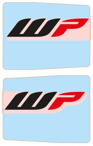 KTM STICKER FRONT FORK-SET WP