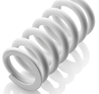 MAIN SPRING (59) 138-195 DAMPER, WHITE