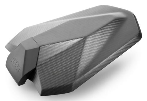 KTM PASSENGER SEAT COVER CARBON SET