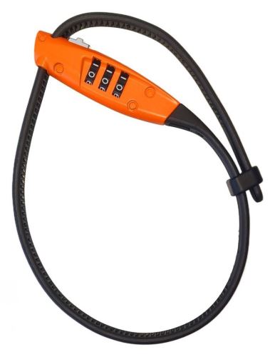 KTM ZIP TIE COMBO LOCK BLK/OR
