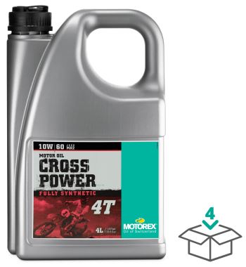 CROSS POWER 4T 10W/60 4L CROSS POWER 4T 10W/60 4L