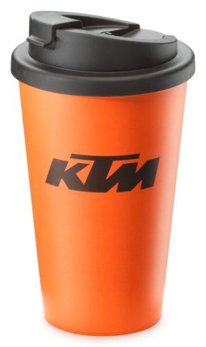 COFFEE TO GO MUG ORANGE