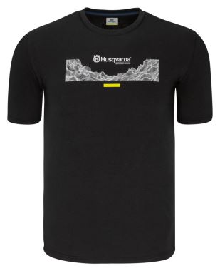 HUSQVARNA GOTLAND TEE BLACK
