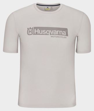 HUSQVARNA ORIGIN TEE LIGHT GREY HUSQVARNA ORIGIN TEE LIGHT GREY