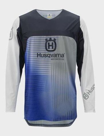 HUSQVARNA RAILED JERSEY BLUE S