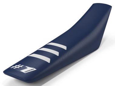 ONEGRIPPER Potah sedla LIGHT RIB tmavě modrá-bílá