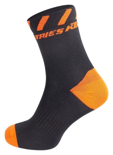 FACTORY LINE SOCKS  BLACK / ORANGE