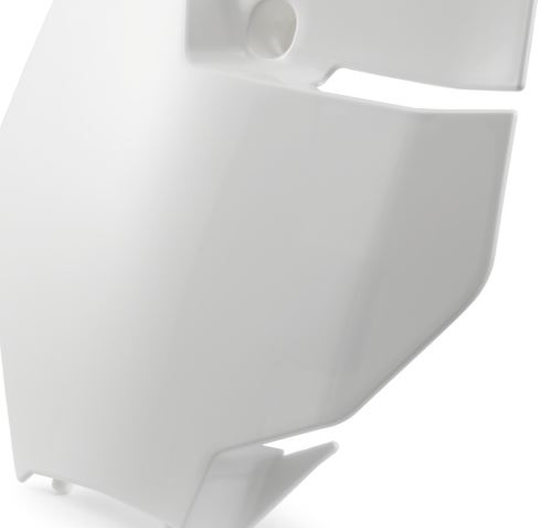 KTM NUMBER PLATE WHITE