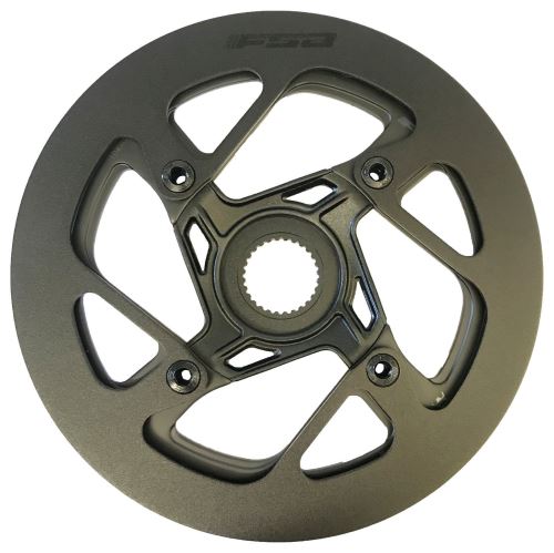 FSA CHAINRING SET WB602 WITH CHAINGUARD & SPIDER W0134 BLACK