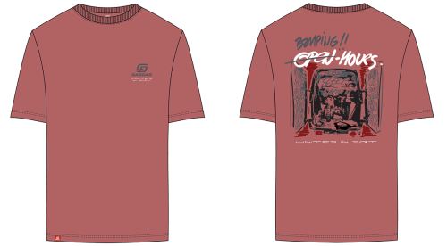 UNITED TEE LIGHT RED