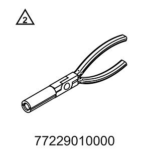 KTM PLIERS F.VALVE-STEAM SEALING