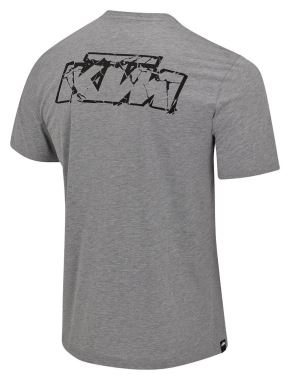 KTM LOGO T-SHIRT LIGHT GREY MELANGE (1)