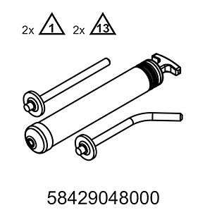 INJEKTION FOR FRONT PIPE '99