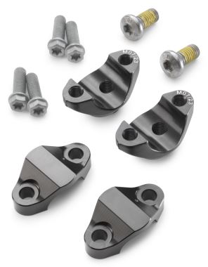 GASGAS HANDLEBAR MOUNT KIT D28MM-H25MM BLACK GASGAS HANDLEBAR MOUNT KIT D28MM-H25MM BLACK