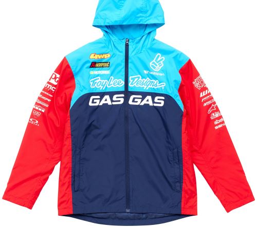 TLD GASGAS TEAM PIT JACKET NAVY/RED