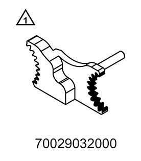 GEAR WHEEL HOLDING BLOCK ZERO