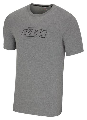 KTM ESSENTIAL TEE GREY MELANGE
