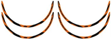 KTM WHEEL TRIM RING STICKER KIT KTM WHEEL TRIM RING STICKER KIT