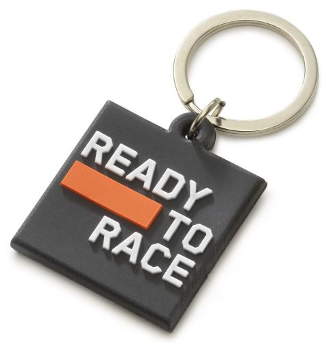 KTM LOGO RUBBER KEYHOLDER BLACK