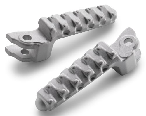 KTM FOOTREST-SET SILVER