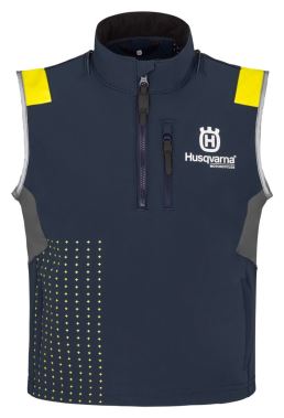 HUSQVARNA KIDS RAILED VEST BLUE 128/7-8Y