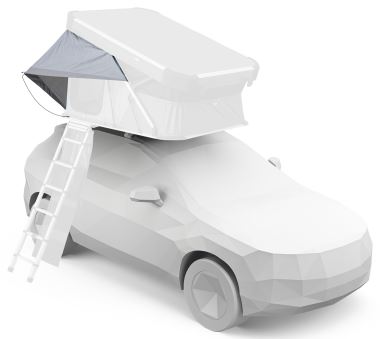 Thule Widesky side door rainfly ashland grey