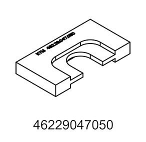 KTM PRESS OUT PLATE CRANKSHAFT