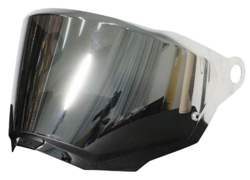 KTM EXPLORER VISOR IRIDIUM SILVER